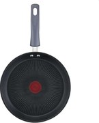 Тиган за палачинки Tefal G7313855 Daily Cook, 25 см, Незалепващо покритие, Thermo-signal, Индукция, Инокс