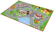Bburago Junior - Килимче за игра с количка Ферари