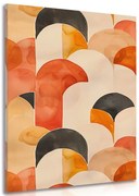 Картина на платно – Модерни шарки Peach Fuzz