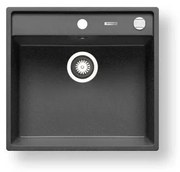 Pyramis 70007601 - Кухненска мивка CAMEA 50x53 см гранит/черна