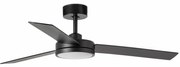 FARO 34261 - LED Вентилатор за таван BARTH LED/24W/230V черен + д.у.