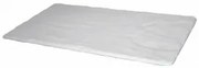 Alkan - Меламиново плато правоъгълно тип "Каменна плоча" бяло 16,5x30см (K 9450)AN