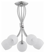 Полилей за повърхностен монтаж BUENA 5xE14/10W/230V хром