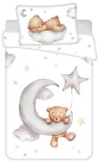 Памучно детско спално бельо 100x135 cm Teddy "Moon" – Jerry Fabrics