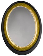 Eglo 425061 - Стенно огледало BONTANG 80x60 см черно/златно