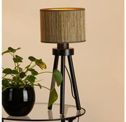 Brilagi - Настолна лампа BOSTON ROLLER 1xE27/15W/230V кафява/златна