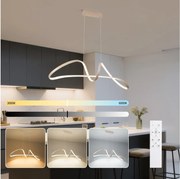 Brilagi-LED Димируем полилей на кабел TWISTER LED/60W/230V 3000-6000K бежов+ДУ