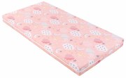 KIKKA BOO Матрак FANTASIA PLUS 60/120/6 см CLOUDS PEACH