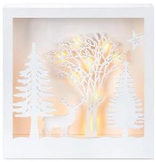 Бяла коледна светлинна украса Folkabo – Markslöjd