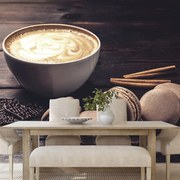 Фототапет – Кафе с шоколадови макарони