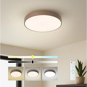 Brilagi - LED димируемо таванно осветително тяло POOL LED/36W/230V 3000-6000K 30 cm кафяво + ДУ