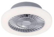 Leuchten Direkt 14645-55 - LED Лампа с вентилатор LEONARD LED/27W/230V