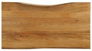370767 vidaXL Плот за маса, 110x60x2,5 см, жив ръб, масивно дърво манго