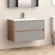 Конзолен PVC шкаф ICP 9055MG, 90x45x55см