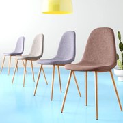 Кухненски стол Minka-Бежово (4) парчета