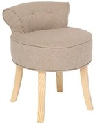 Табуретка atmosphera Firmin, Кадифе, Бежов