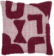 Декоративна възглавница atmosphera Poppy, 50x50 cm, - Лилав