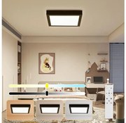 Brilagi-LED Димируема лампа за баня FRAME SMART LED/24W/230V IP44 черен + д.у.