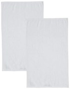 Бели бързосъхнещи памучни хавлиени кърпи от тери в комплект от 2 бр. 90x140 cm Quick Dry – Catherine Lansfield