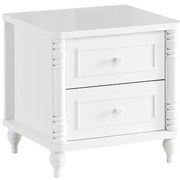 Нощно шкафче NIL - бяло