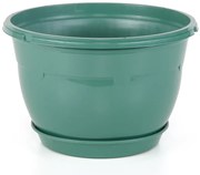 Serinova - Висяща саксия и кука 1.7L зелена (SM01 - 01001)