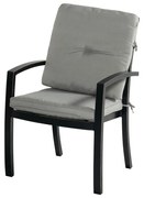 Сив градински метален стол Rosario – Hartman