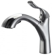 Стоящ смесител за кухня, Inter Ceramic, ICF 7108066 7313, с изтеглящ се душ