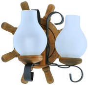 Аплик TIMONA 2xE14/40W/230V бук