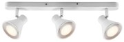 Nordlux - Точково осветително тяло EIK 3xGU10/35W/230V, бяло