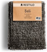 Тъмносив килим за баня 50x70 cm Bati – Restilo