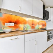 Кухненски гръб - Оранжеви макове