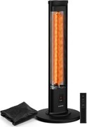 Klarstein Инфрачервен нагревател BlazeTower | 2000 W | 15 м² | Мощен | 101 см x 40 см
