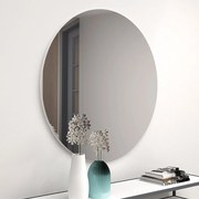Стенно огледало Losta от меламин в бял цвят 60x60x2,2см.