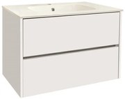 Конзолен PVC шкаф ICP 7955 с умивалник, 79x45x55см