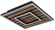 Globo 67345D - LED таванно осветително тяло WOODY LED/18W/230V 3000K 30x30 cm