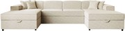 Ъглов диван Santos U-Бежов