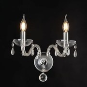 Аплика Blaze осветително тяло с две светлини-прозрачен