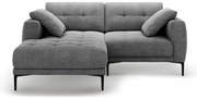 Сив ъглов диван (ляв ъгъл) Bemy – Micadoni