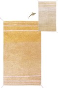Памучен килим в цвят жълта охра 80x140 cm Twin Amber – Lorena Canals