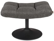 Тъмно сива табуретка за крака Bar - Dutchbone