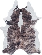 Тъмнокафява синтетична кожa 100x135 cm Etosha – Ayyildiz Carpets