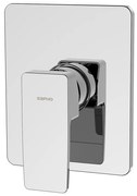 Sapho - Душ смесител за вграждане TURSI, лъскав хром