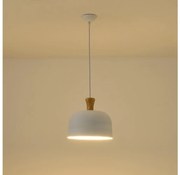 Пендел 1xE27/15W/230V бял Ø 27 см