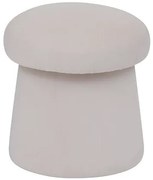 Пуф atmosphera Noa, Кадифе - Слонова кост