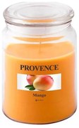 Ароматна свещ MANGO, 510 г — 85–95 часа горене.