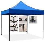 Градинска шатра Tent Pro тип хармоника 3х3, синя