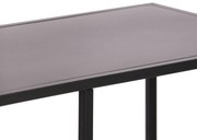 Стоящ рафт Isojoki 120x35x87,5 cm метален черен мат []