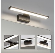 Brilagi - LED осветление за огледало за баня VESTRA LED/8W/230V 40 cm IP44 черно