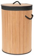 Бамбуков кош за пране естествен 70 l Bamboo – Compactor