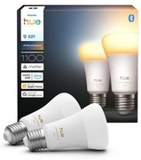 Комплект 2x димируеми LED крушки Philips Hue WHITE AMBIANCE E27/8,1W/230V 1000-20000K